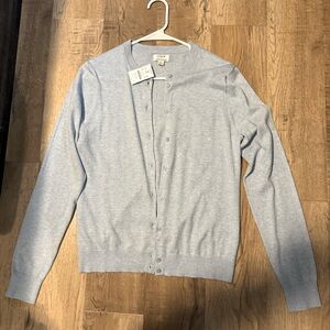 J. Crew cardigan light blue size M
